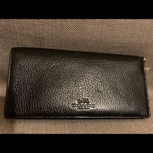 Black Coach wallet